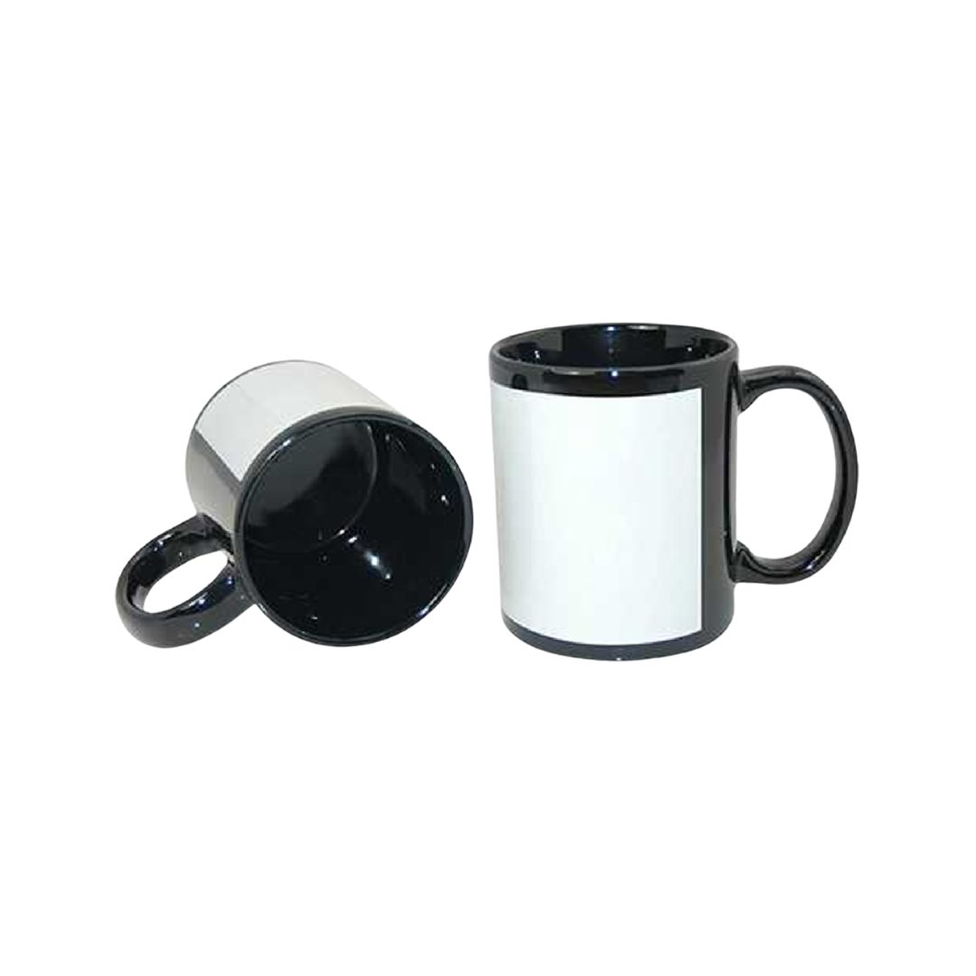Black Patch Mug Size 11oz